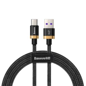 Kabel Baseus w nylonowym oplocie USB / USB-C Quick charge