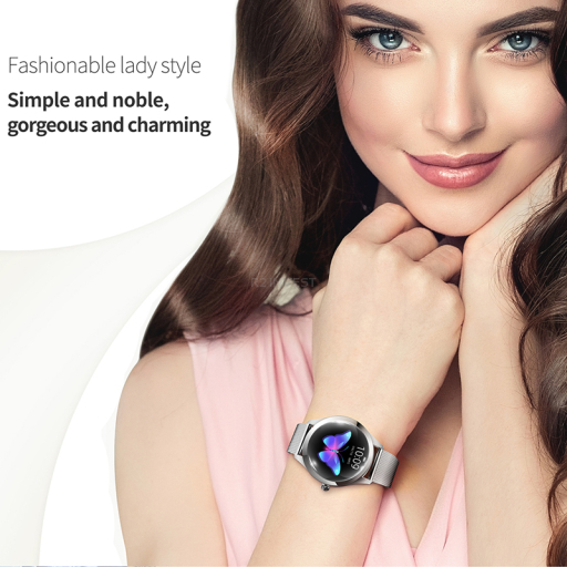 Smart watch KW10 damski zegarek